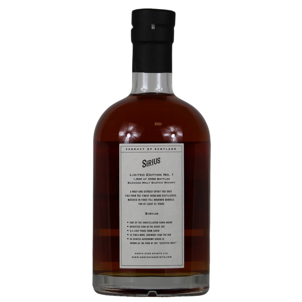 Sirius 31 Jahre Blended Malt Scotch Whisky North Star Spirits 43,1% 0,7l - Image 2