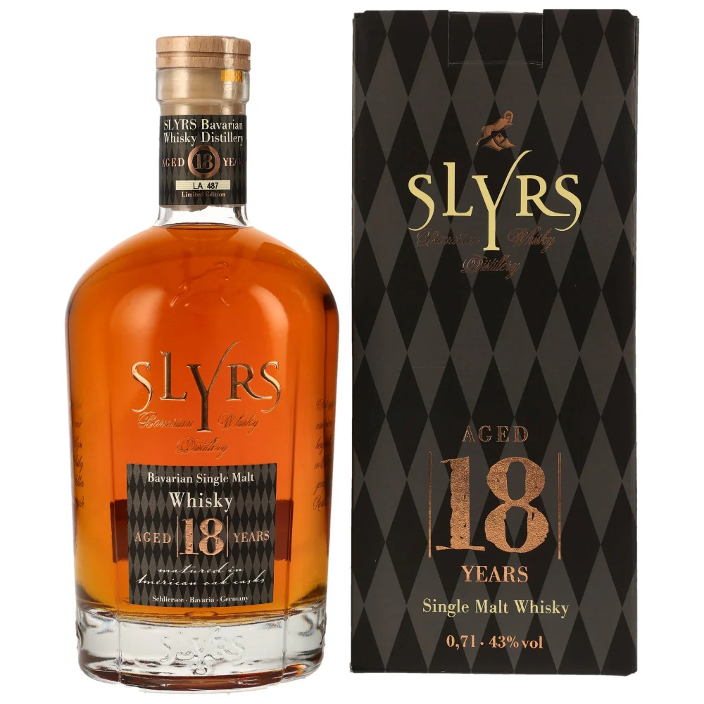 Slyrs 18 Jahre Bavarian Single Malt 43% 0,7l