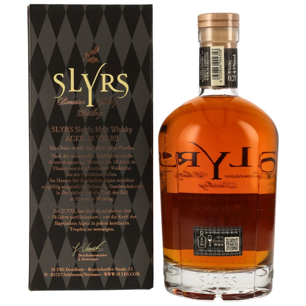 Slyrs 18 Jahre Bavarian Single Malt 43% 0,7l - Image 2