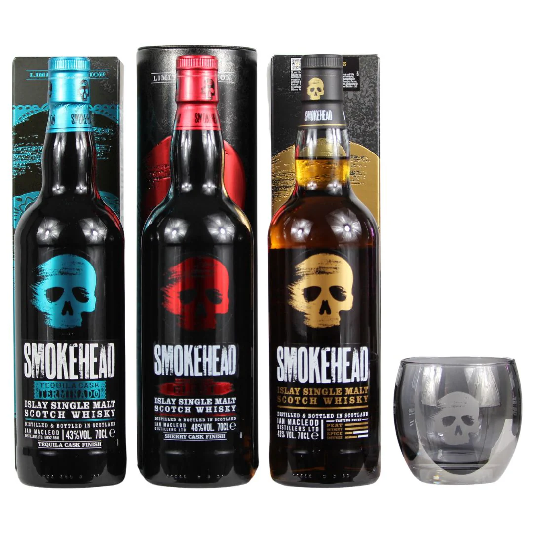 Smokehead Aktionsset mit Glas oder Beanie Hat - Image 2