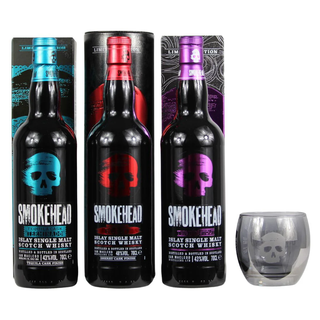 Smokehead Aktionsset mit Glas oder Beanie Hat - Image 3