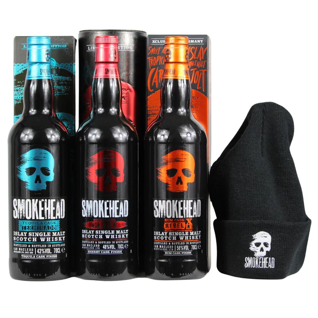 Smokehead Aktionsset mit Glas oder Beanie Hat - Image 4