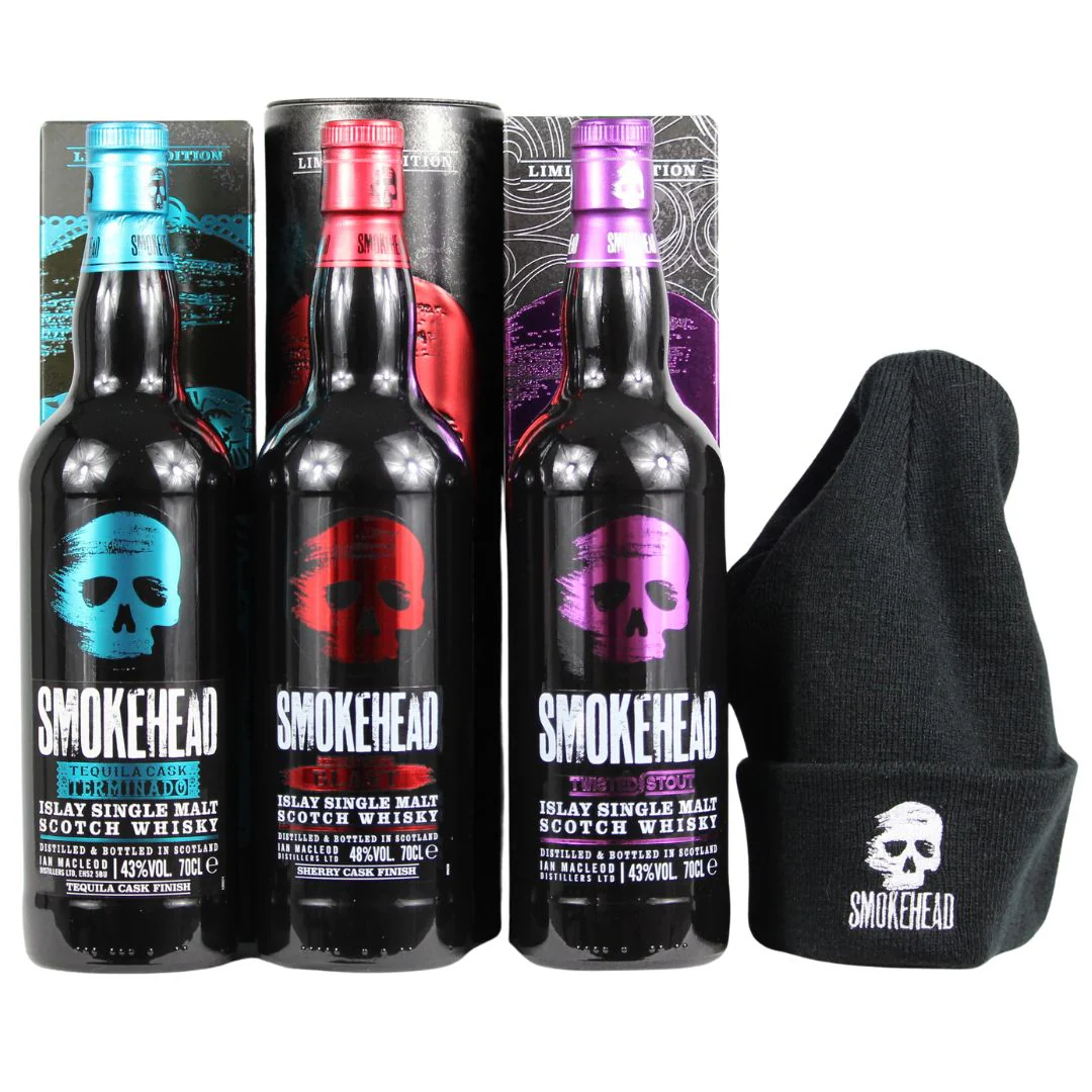 Smokehead Aktionsset mit Glas oder Beanie Hat - Image 5