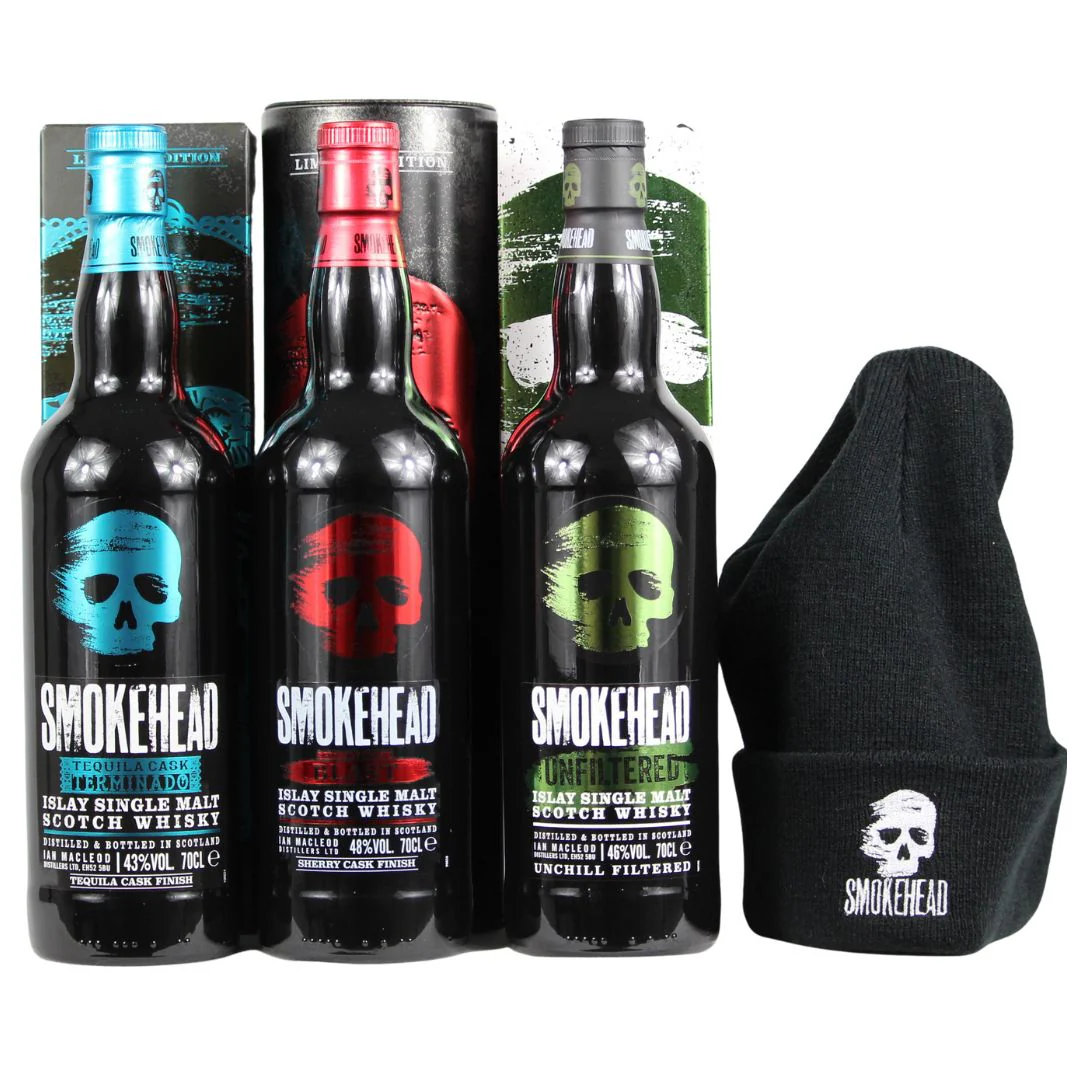 Smokehead Aktionsset mit Glas oder Beanie Hat - Image 6