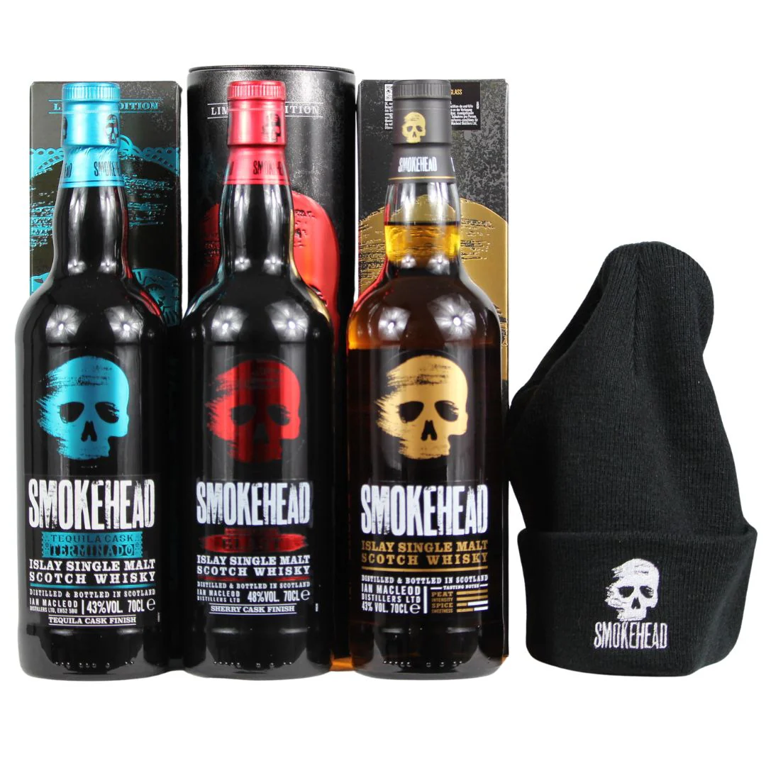 Smokehead Aktionsset mit Glas oder Beanie Hat - Image 7