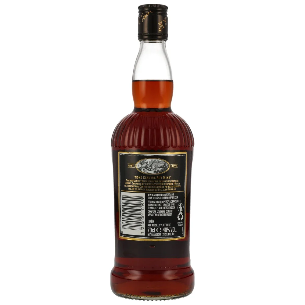 Southern Comfort Black Likör 40% 0,7l - Image 2