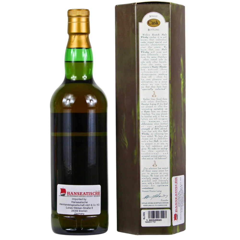 Speyburn 17 Jahre Old Malt Cask 25th Anniversary 50% 0,7l - Image 2