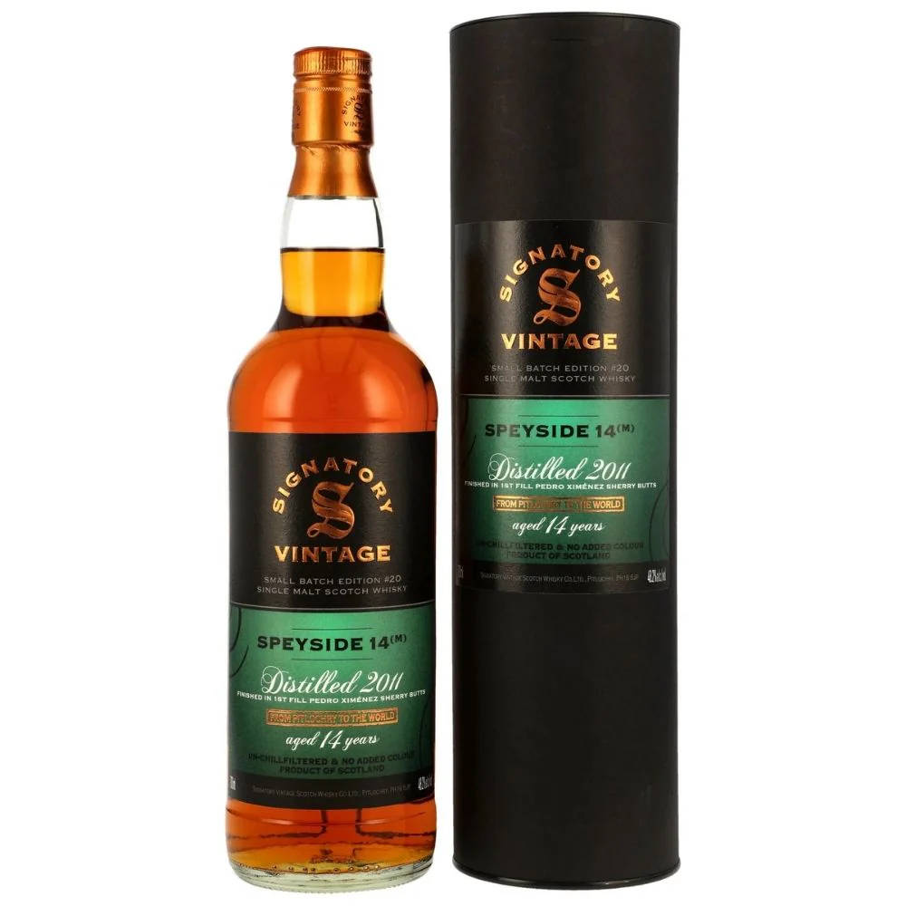 Speyside 14 Jahre 2011/2026 PX Sherry Butts SV Small Batch #20 48,2% 0,7l