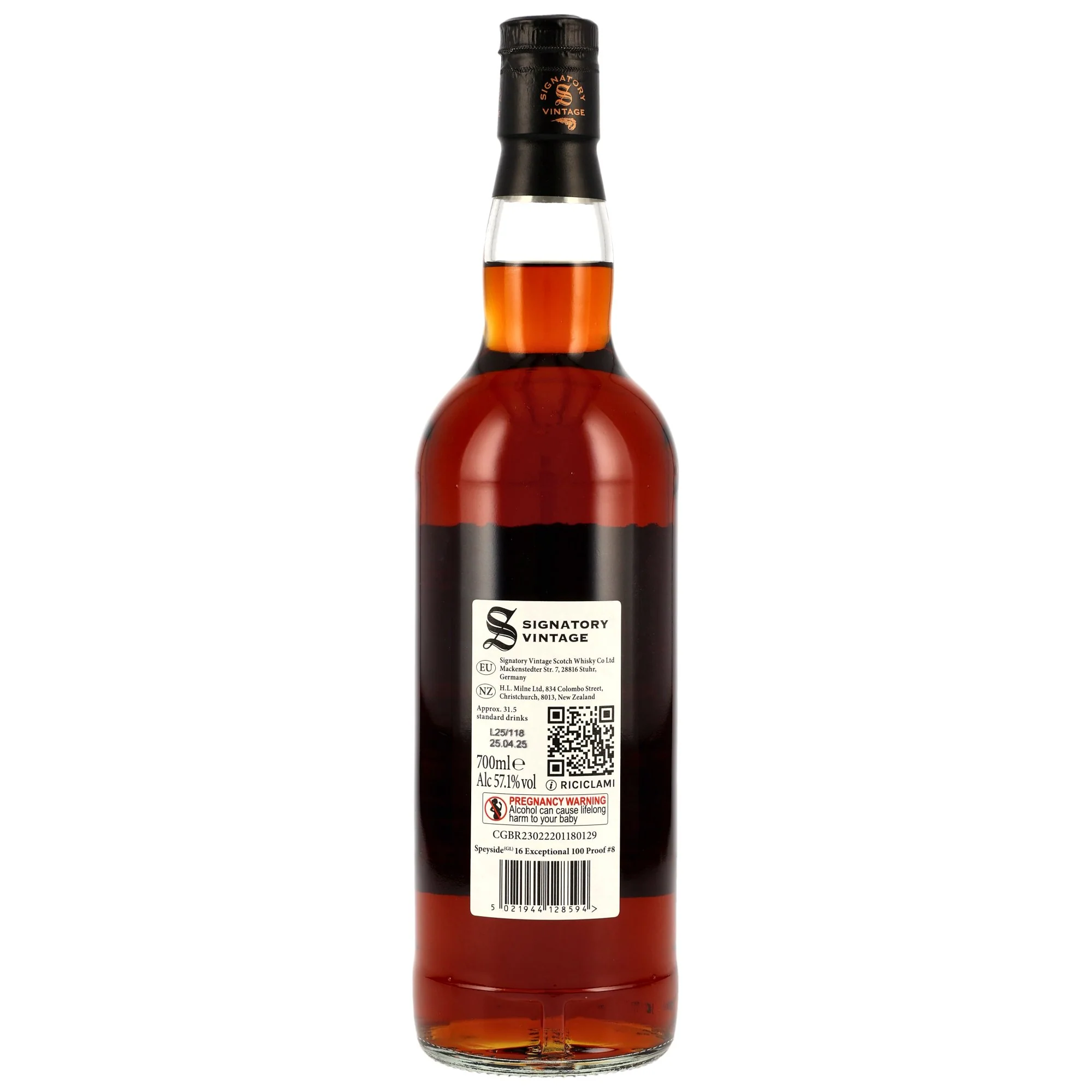Speyside (GL)  16 Jahre 100 Proof Exceptional Cask Edition #8 SV 57,1% 0,7l - Image 2