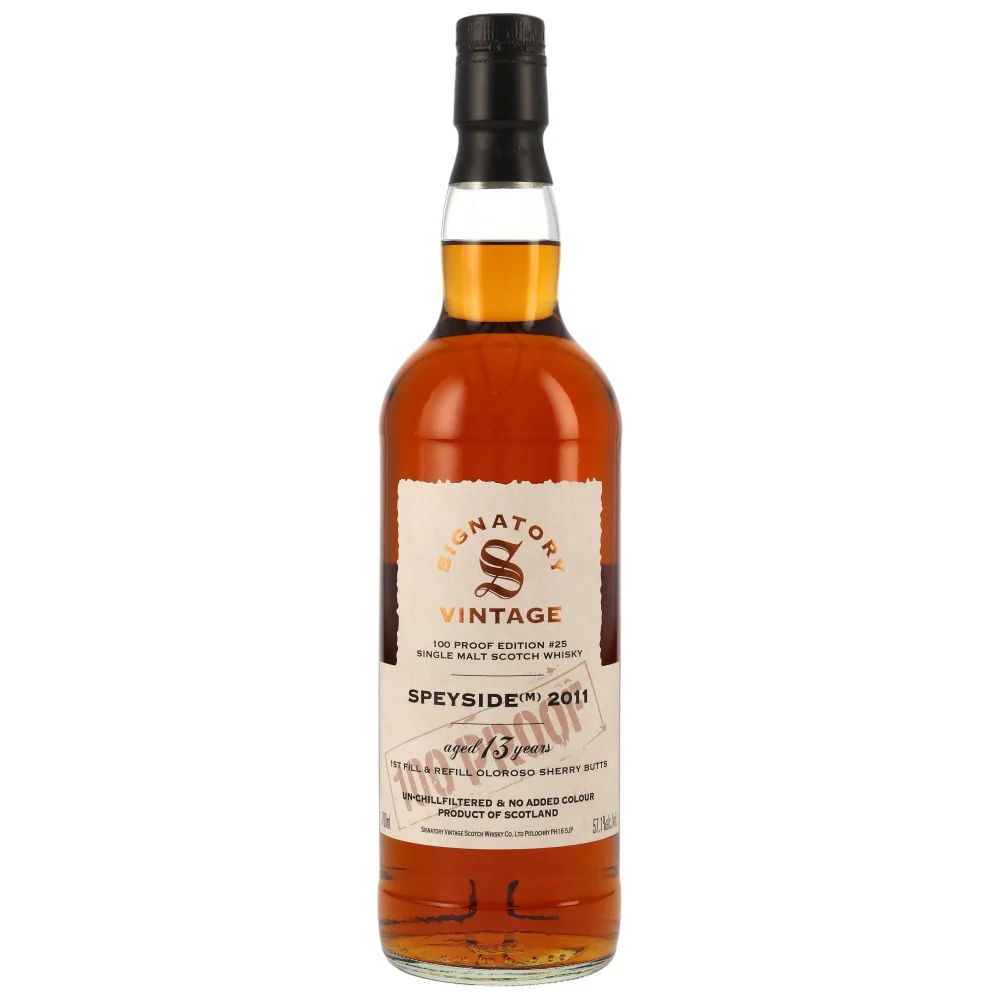 Speyside (M) 13 Jahre SV 100 Proof Collection #25 57,1% 0,7l