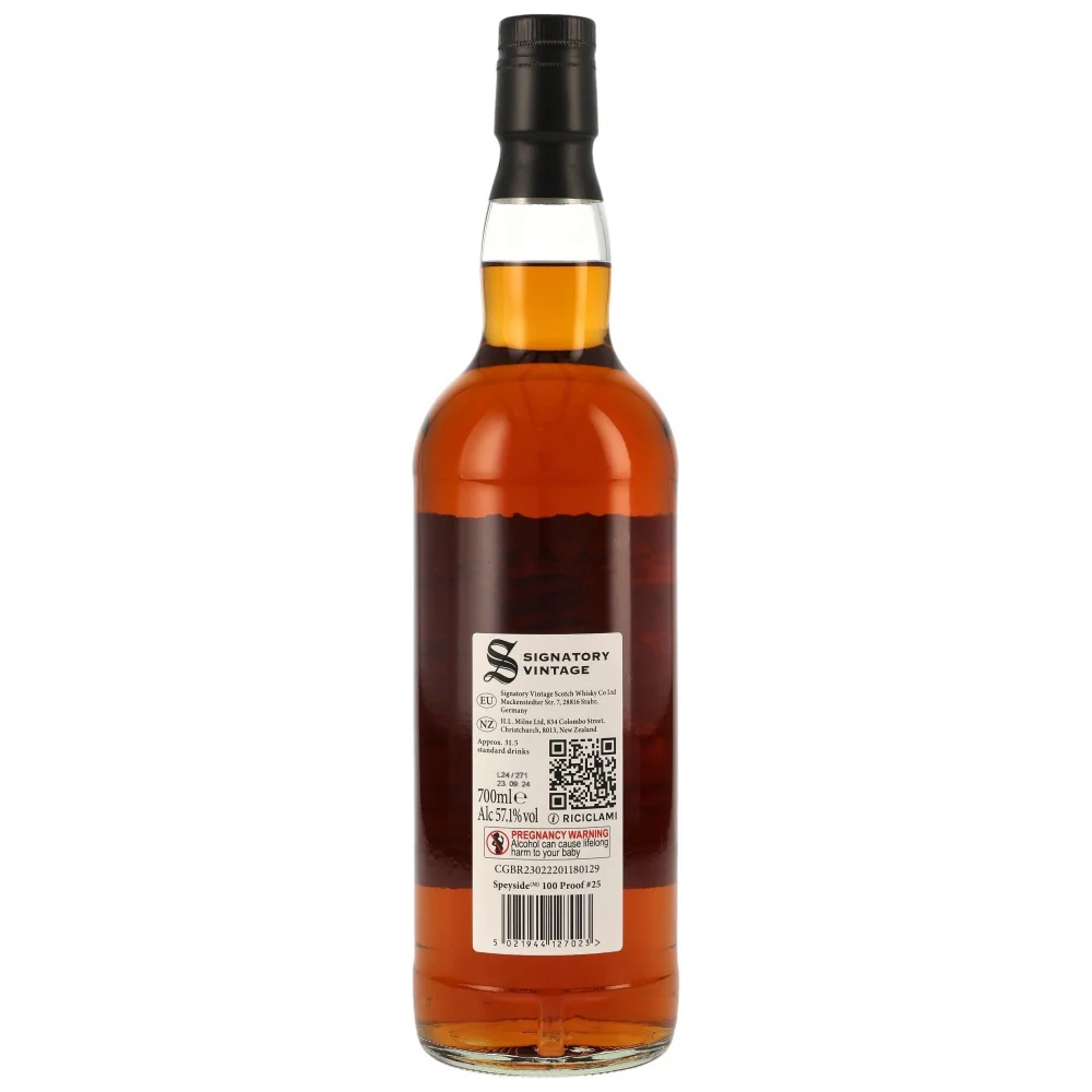 Speyside (M) 13 Jahre SV 100 Proof Collection #25 57,1% 0,7l - Image 2