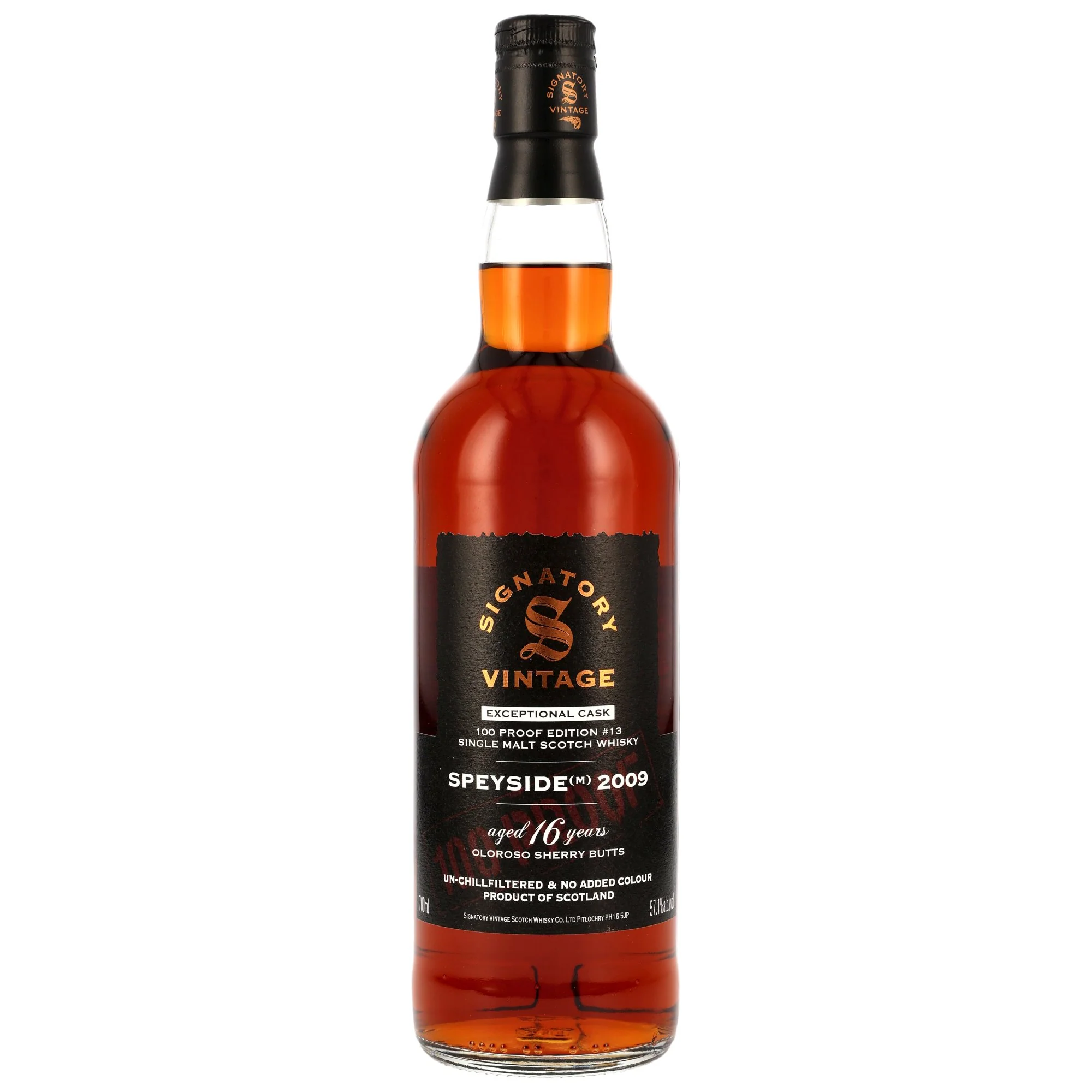Speyside (M) 16 Jahre 100 Proof Exceptional Cask Edition #13 SV 57,1% 0,7l