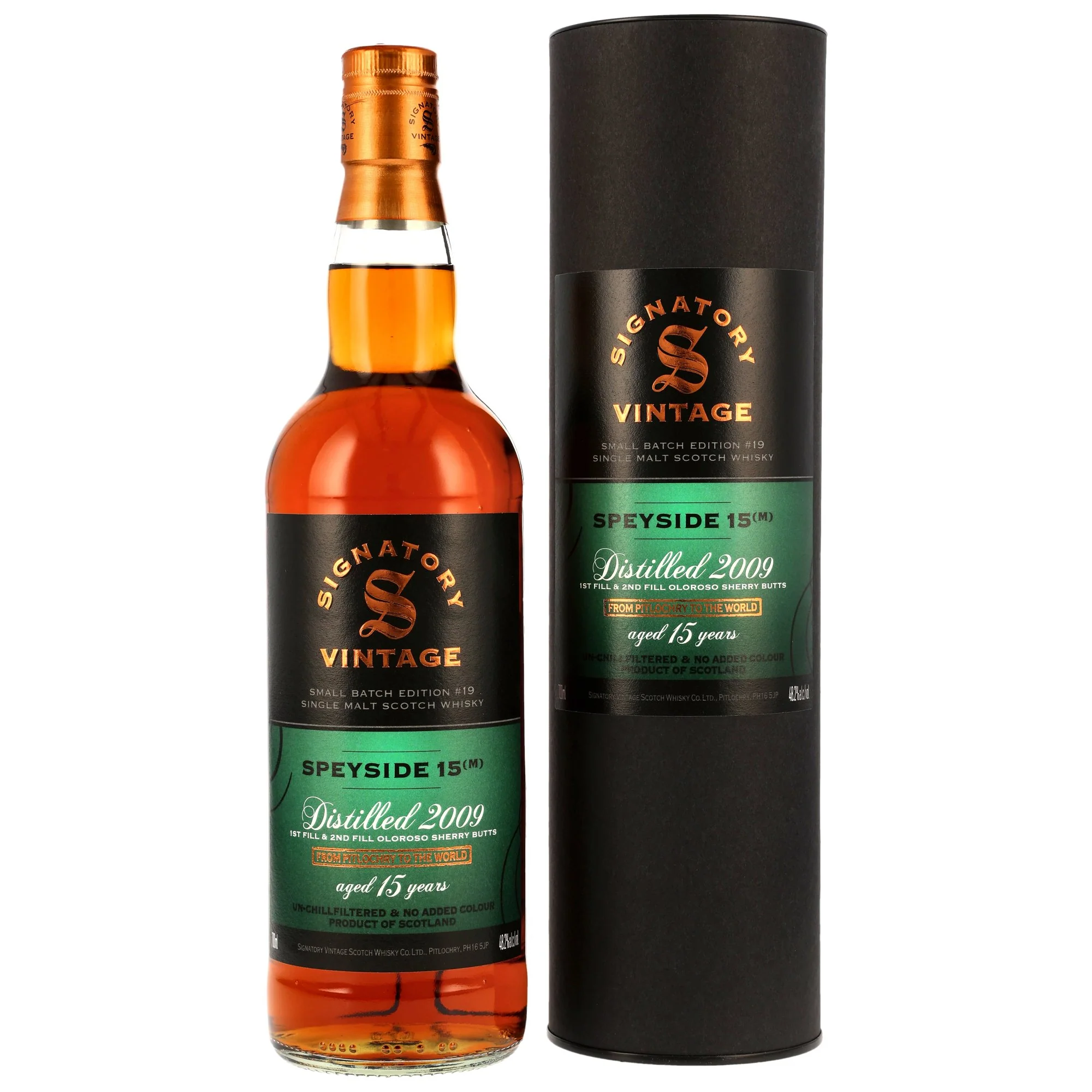 Speyside (M) 2009/2025 15 Jahre SV Small Batch Edition #19 48,2% 0,7l
