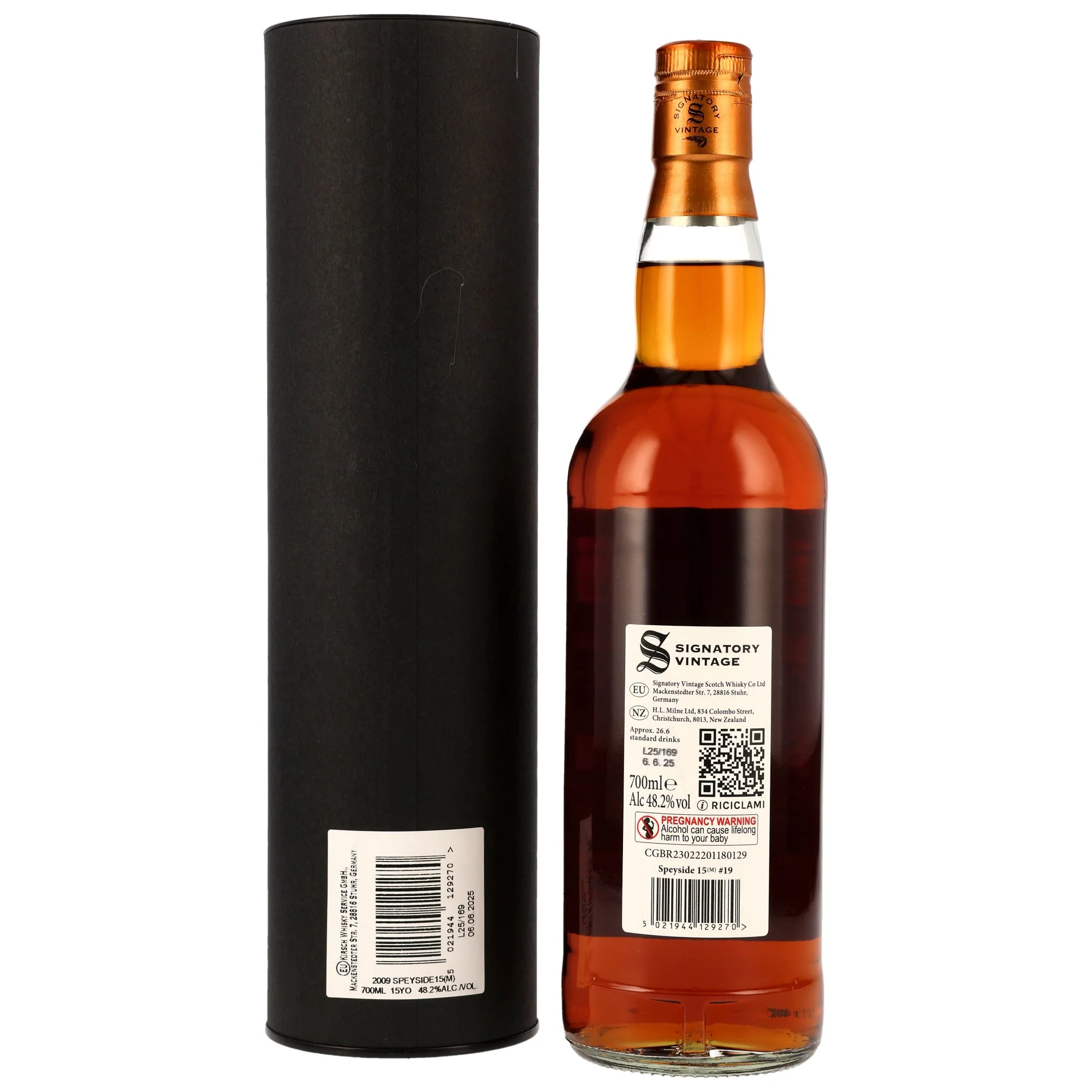 Speyside (M) 2009/2025 15 Jahre SV Small Batch Edition #19 48,2% 0,7l - Image 2