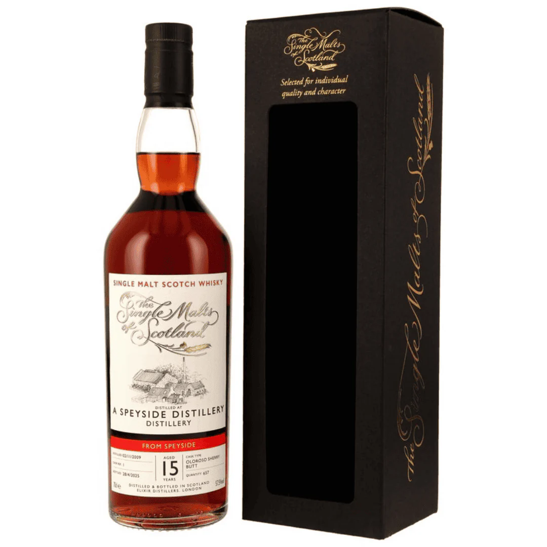 Speyside Malt 2009/2025 15 Jahre SMoS Oloroso Sherry Butt #1 57,5% 0,7l