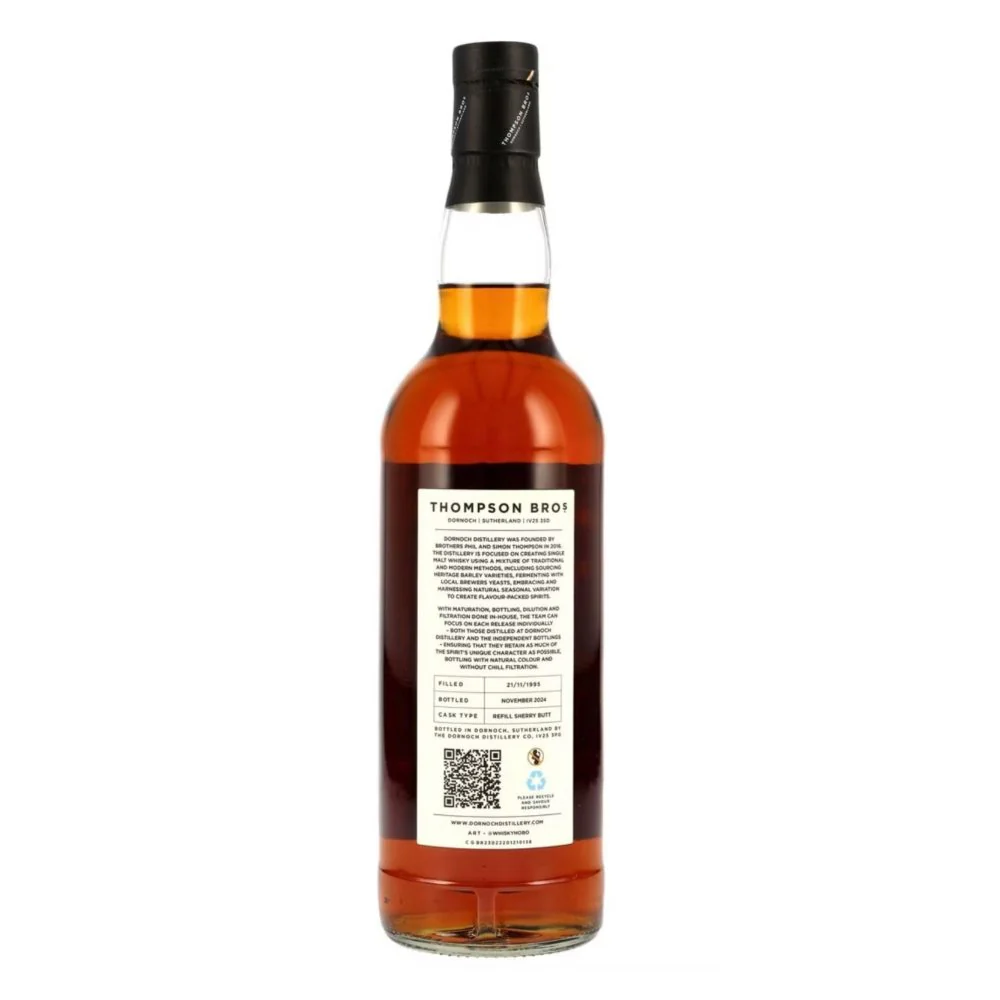 Speyside Single Malt 29 Jahre 1995/2024 Thompson Bros. 51,7% 0,7l - Image 2
