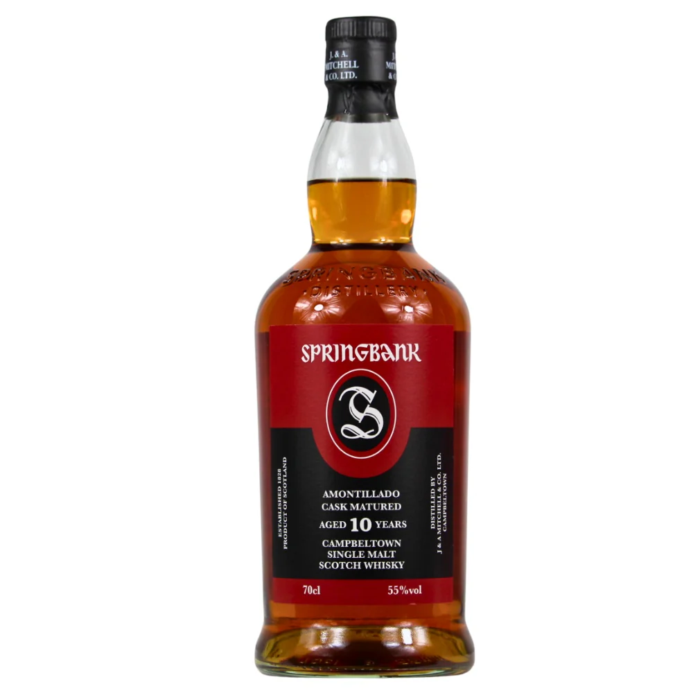 Springbank 10 Jahre Amontillado Limited Edition 55% 0,7l