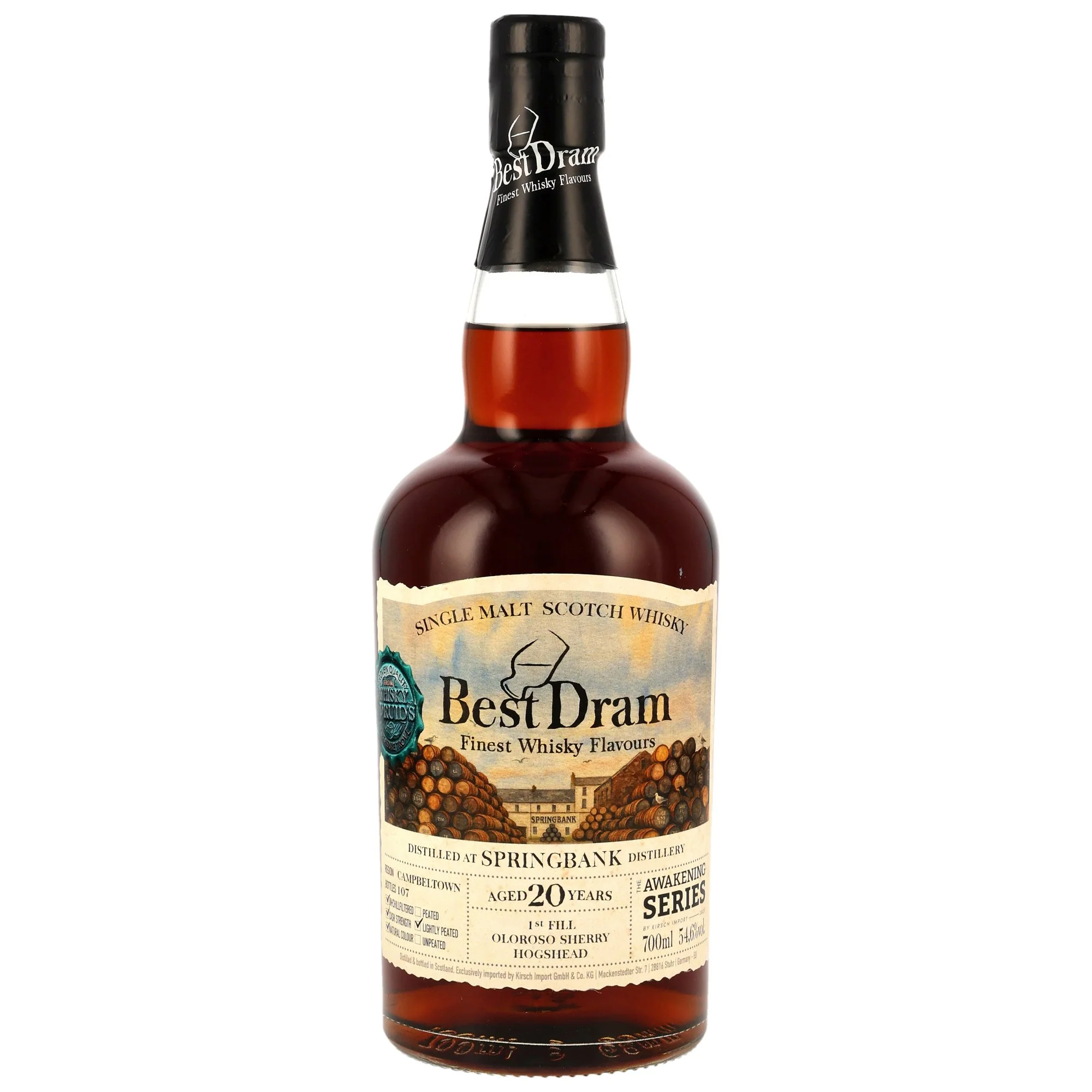 Springbank 20 Jahre The Awakening Series (Best Dram) 54,6% 0,7l