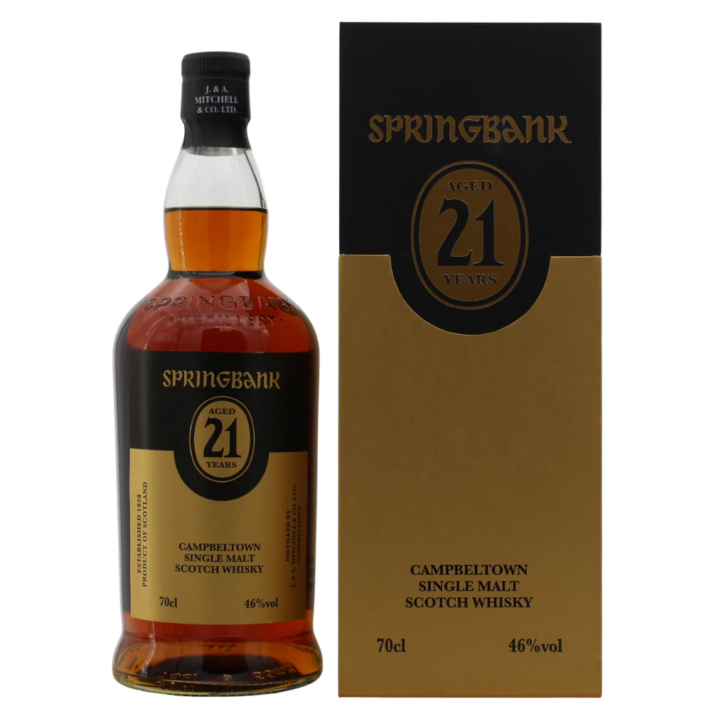 Springbank 21 Jahre (25/133) 46% 0,7l