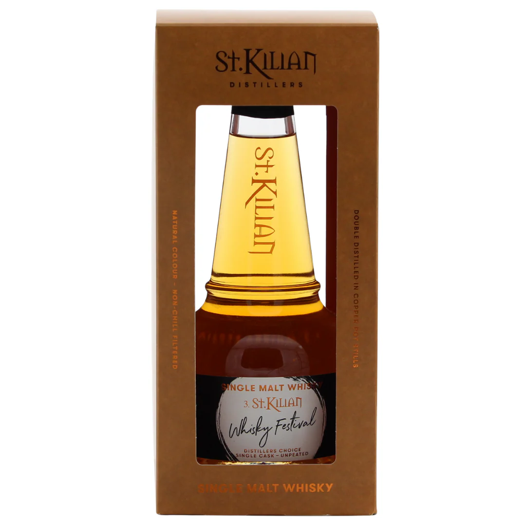 St.Kilian 3. Whisky Festival Ex-Cider Luxembourg Unpeated Distillers Choice 52,5% 0,5l - Image 2