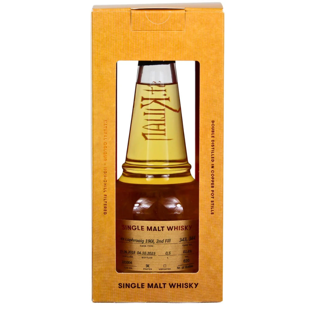 St.Kilian Ambassadors Choice VII Ex-Laphroaig Cask #343+344 61,6% 0,5l - Image 2