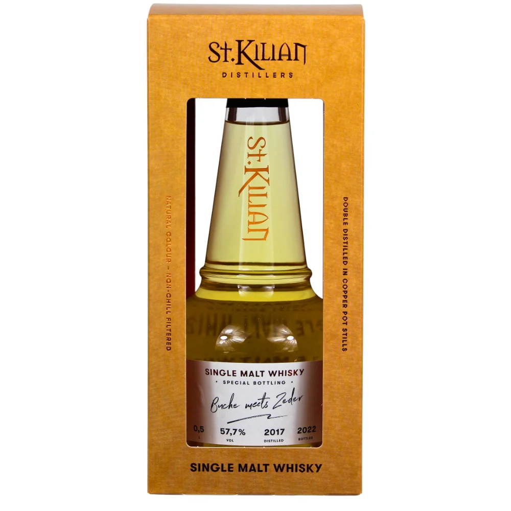 St.Kilian Buche meets Zeder Single Malt Whisky 57,7% 0,5l