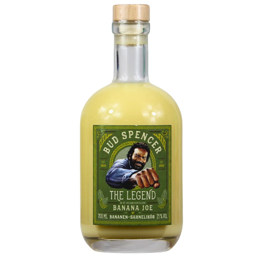 St.Kilian Bud Spencer Likör The Legend Banana Joe 21% 0,7l