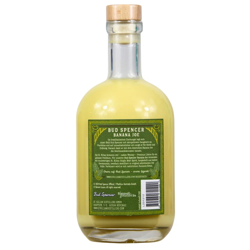 St.Kilian Bud Spencer Likör The Legend Banana Joe 21% 0,7l - Image 2