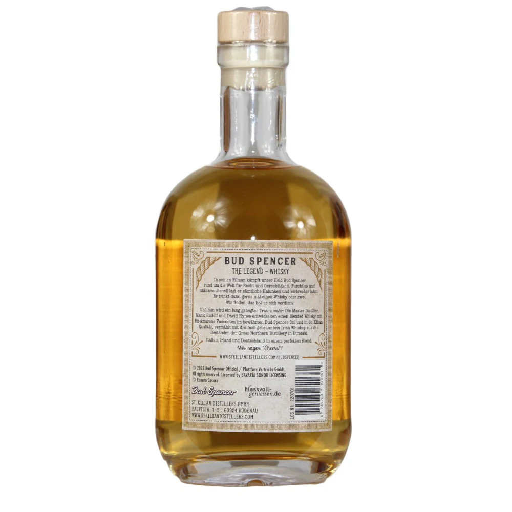 St.Kilian Bud Spencer The Legend (Mild) Batch 6 46% 0,7l - Image 2