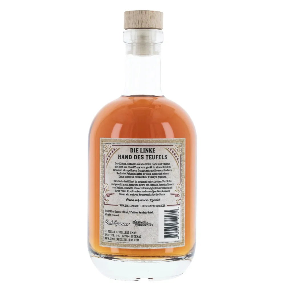 St.Kilian Die Linke Hand des Teufels Single Malt Whisky 46% 0,7l - Image 2