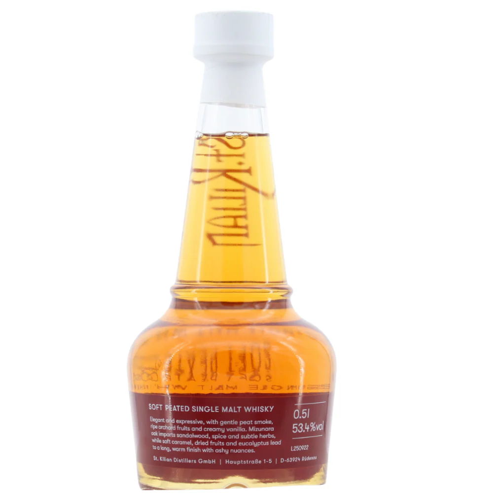 St.Kilian Exceptional Mizunara Soft Peated Single Malt Whisky 53,4% 0,5l - Image 2