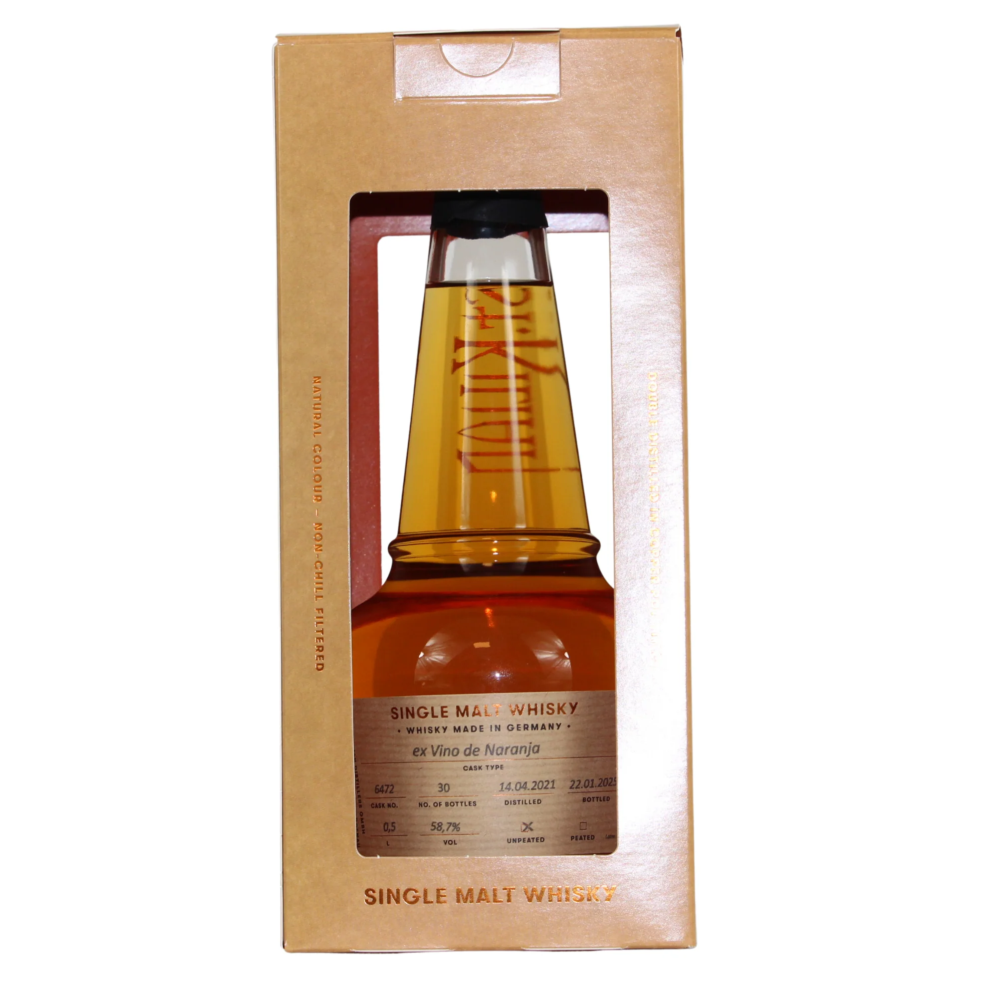 St.Kilian Handfilled ex Vino de Naranja Single Cask 58,7% 0,5l - Image 2