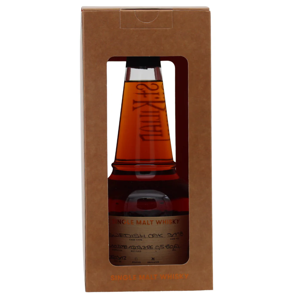 St.Kilian Handfilled Virgin Swedish Oak Single Cask 60,6% 0,5l