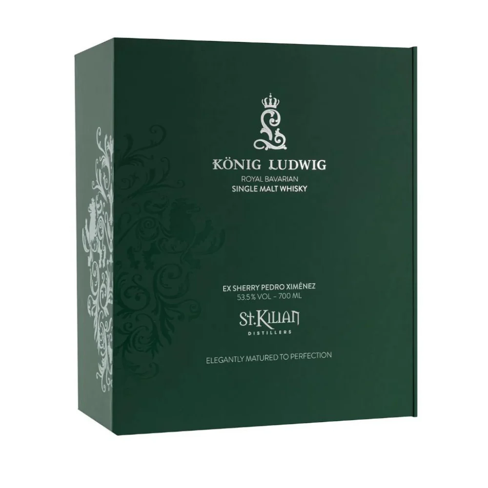 St.Kilian König Ludwig Royal Bavarian Single Malt Whisky 53,5% 0,7l - Image 3