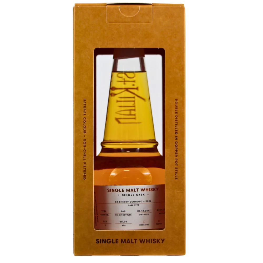 St.Kilian Ultra Heavily Peated 135 ppm Ex-Sherry #1784 58,9% 0,5l - Image 2
