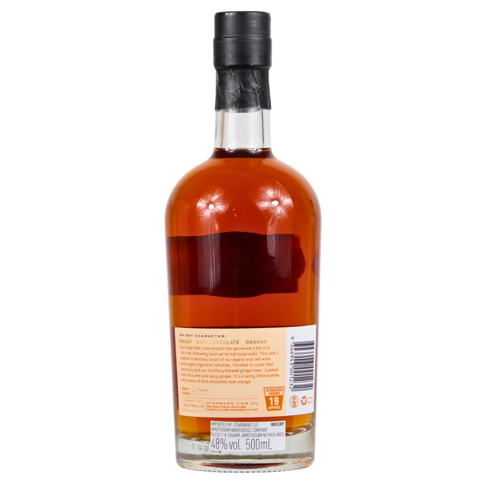 Starward Ginger Beer Cask Finish #6 48% 0,5l - Image 2