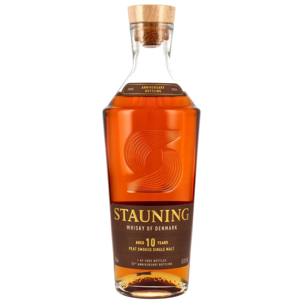 Stauning 10 Jahre - Peat Smoked Danish Single Malt - 20th Anniversary Bottling 50,02% 0,7l