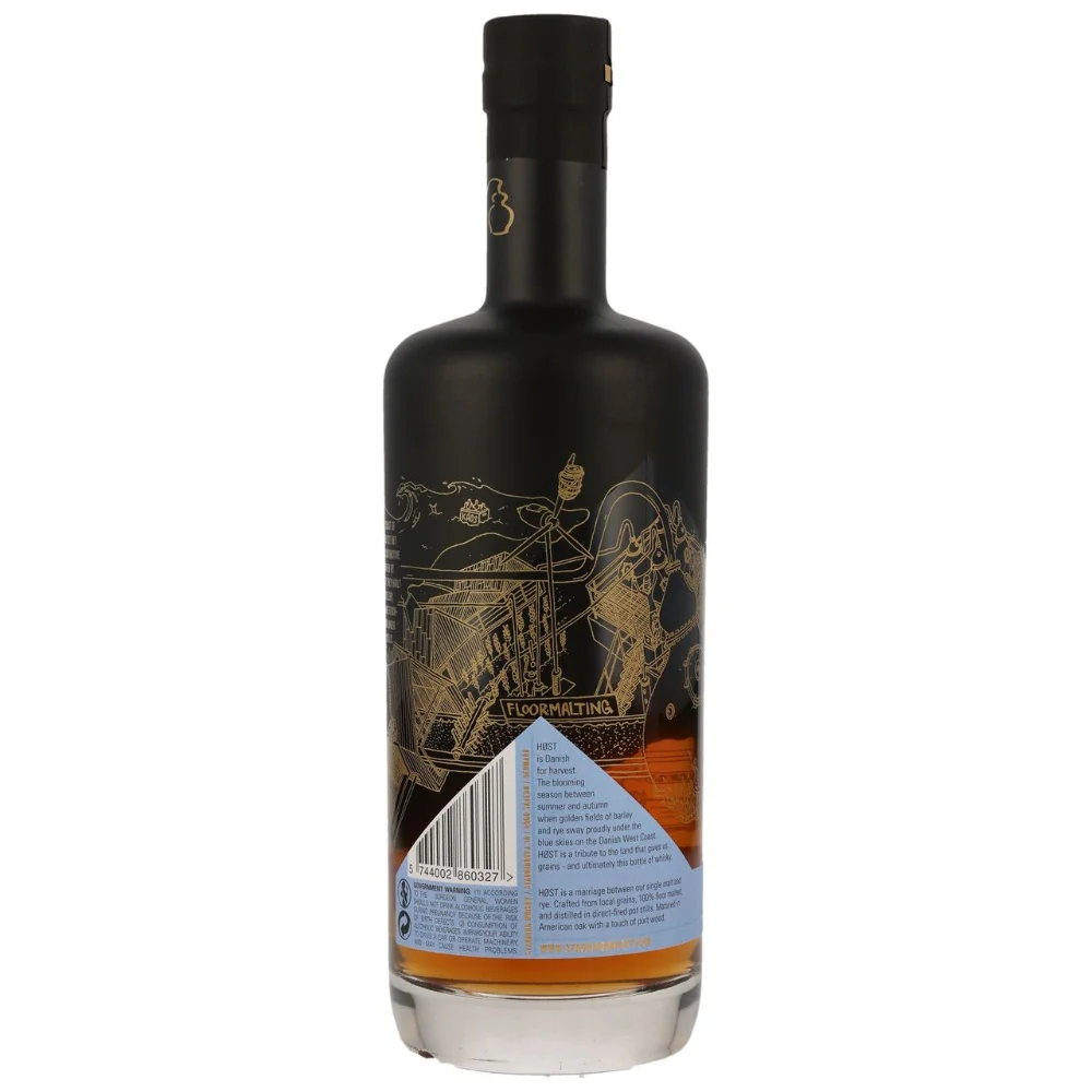 Stauning Host Danish Double Malt Whisky 40,5% 0,7l - Image 2