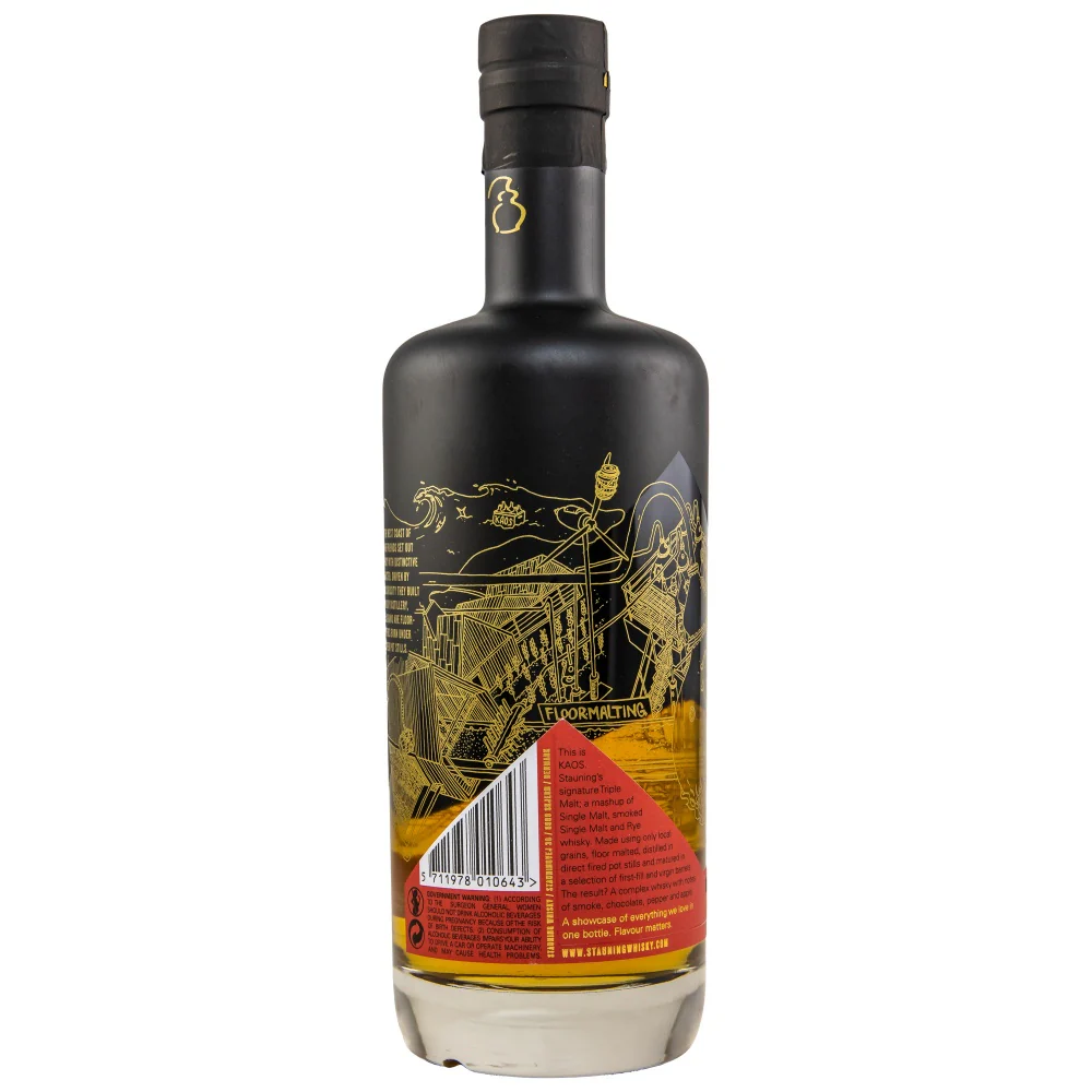 Stauning KAOS Triple Malt Whisky 46% 0,7l - Image 2