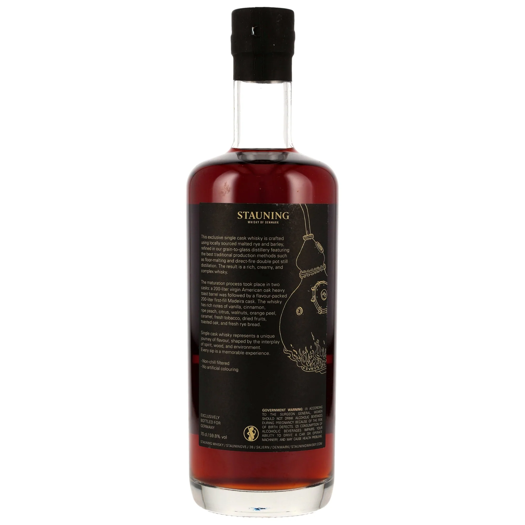Stauning Rye 2020/2025 5 Jahre Madeira Single Cask #8294 59,8% 0,7l - Image 2