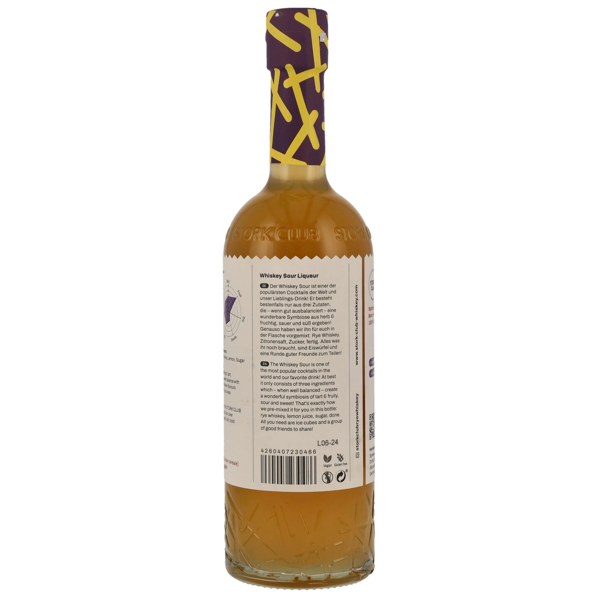 Stork Club Whiskey Sour Likör 20% 0,7l - Image 3