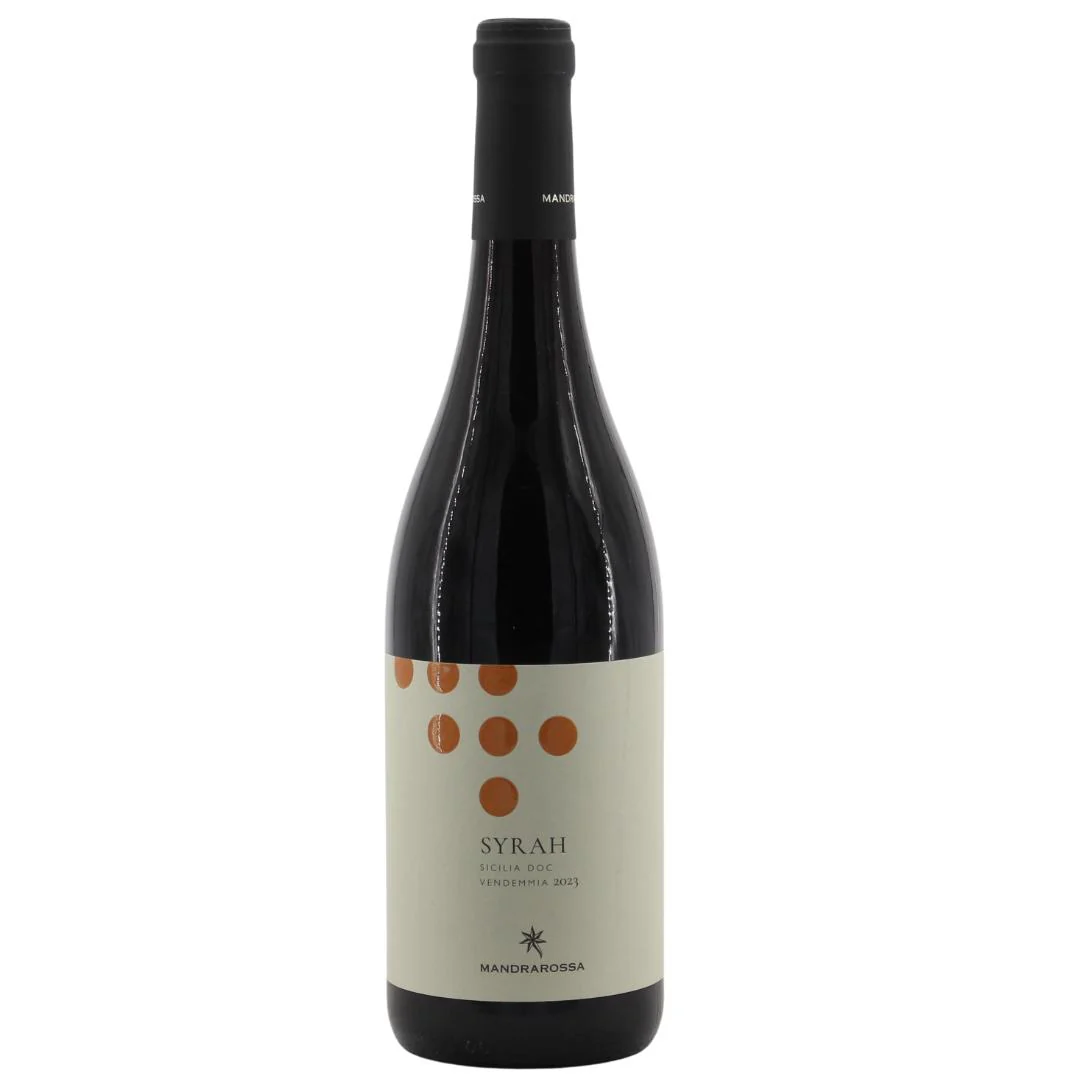 Syrah Sicilia DOC Vendemmia 2023 Mandrarossa 13,5% 0,75l
