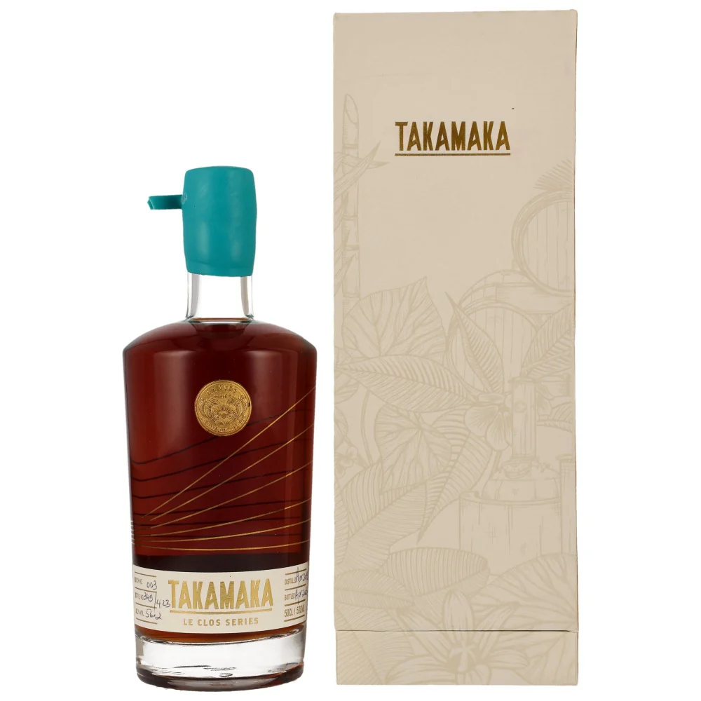 Takamaka Le Clos 3 Jahre Seychelles Rum Batch 003 56,2% 0,5l