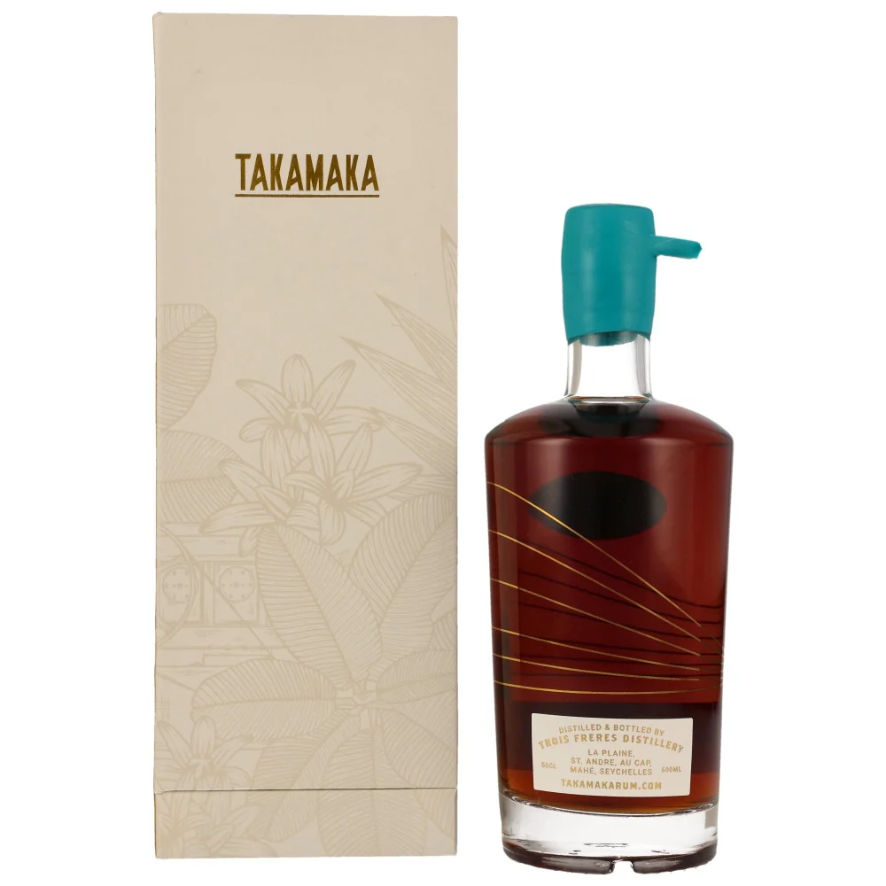 Takamaka Le Clos 3 Jahre Seychelles Rum Batch 003 56,2% 0,5l - Image 2