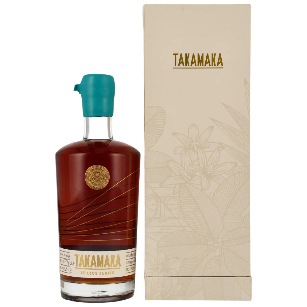 Takamaka Le Close 3 Jahre Seychelles Rum Batch 002 54,8% 0,5l