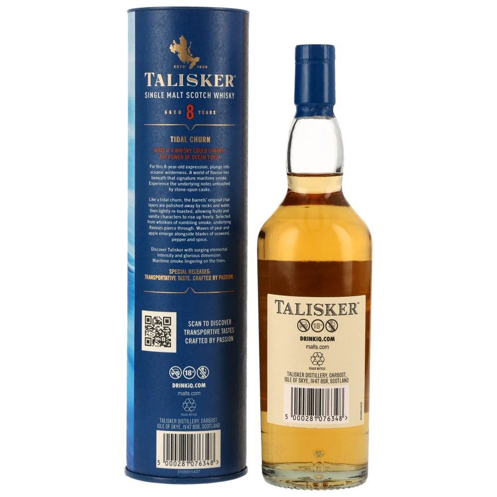 Talisker 8 Jahre Tidal Churn Mini Diageo Special Release 2024 58,7% 0,2l - Image 2