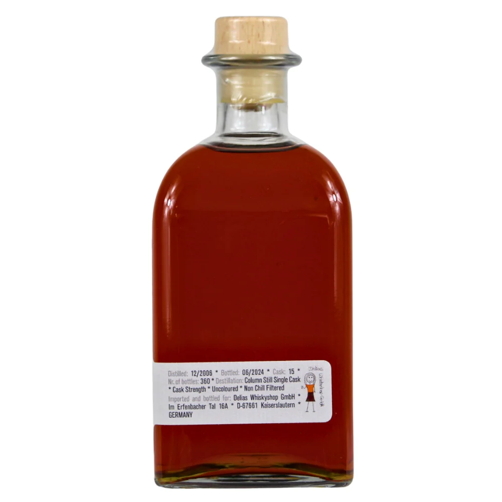 TDL 17 Jahre Trinidad Rum Delias Rum Cat Collection No.1 60,0% 0,5l - Image 2