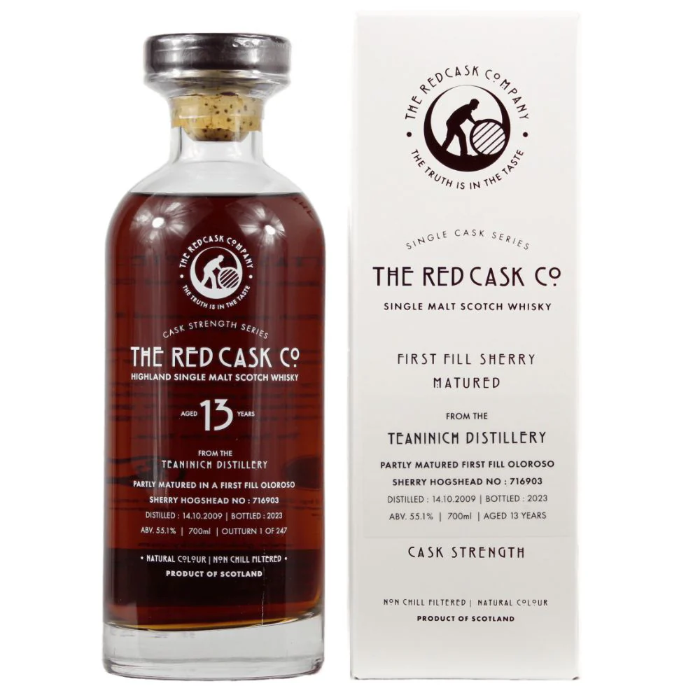 Teaninich 13 Jahre The Red Cask Co. Cask #716903 55,1% 0,7l