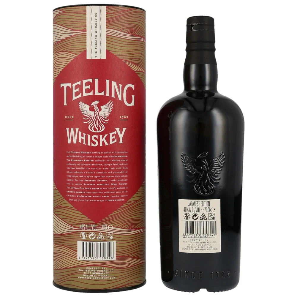 Teeling 15 Jahre Explorers Series Mugi Shochu Finish 46% 0,7l - Image 2