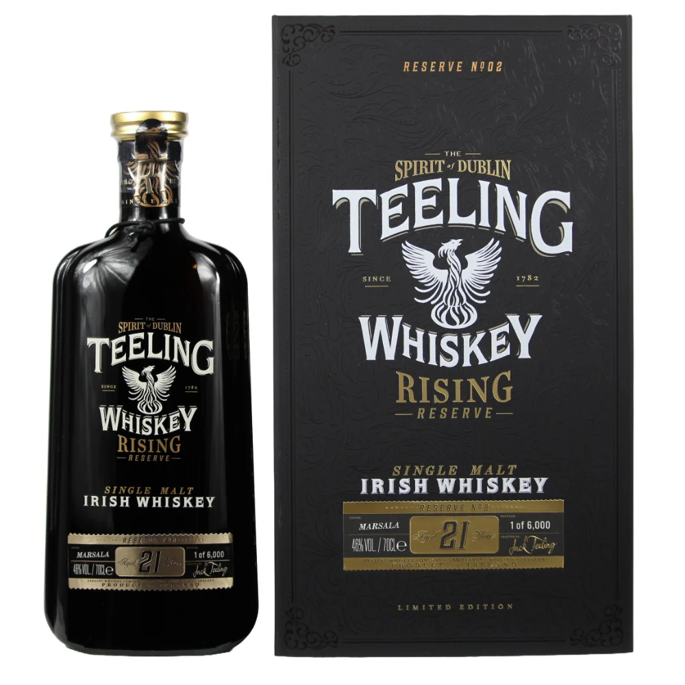 Teeling 21 Jahre Rising Reserve No.2 Marsala Finish 46% 0,7l